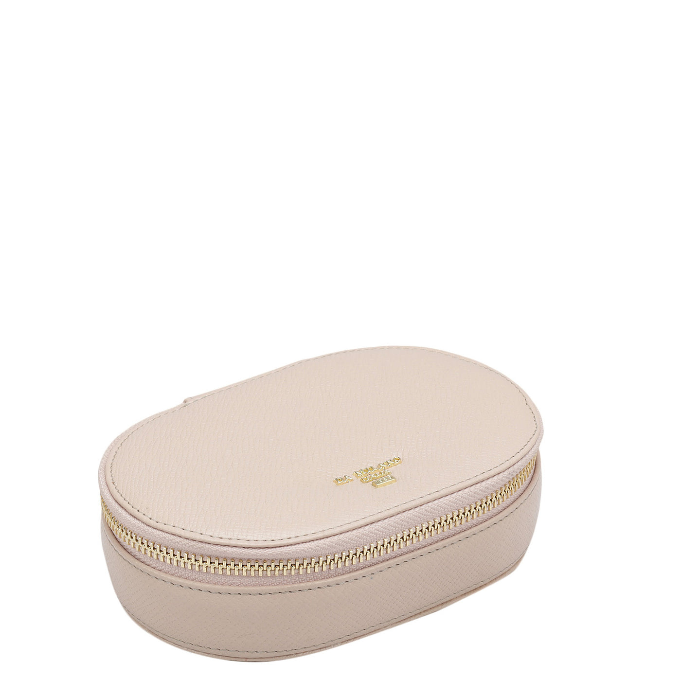 Franzy Leather Jewellery Case - Blush