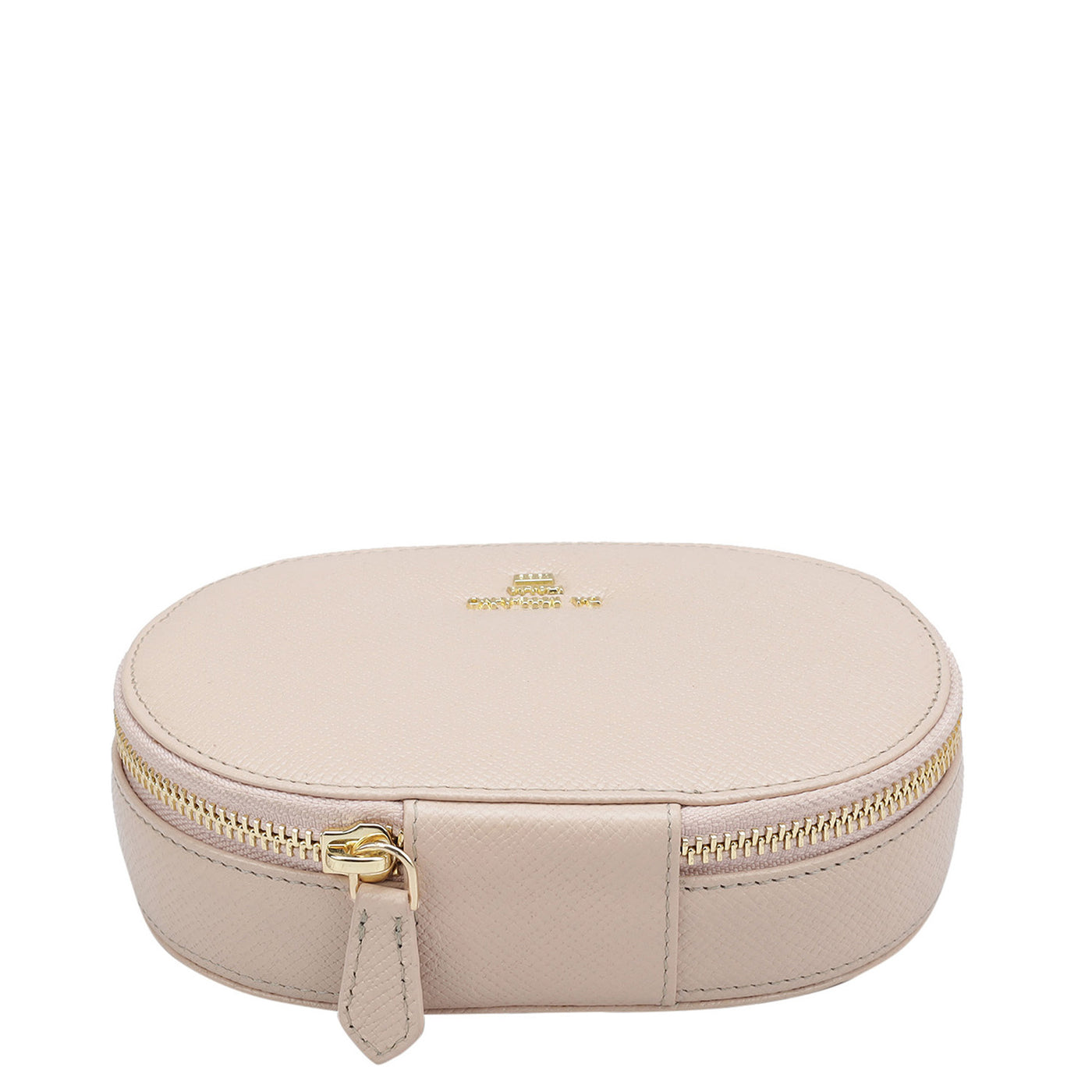 Franzy Leather Jewellery Case - Blush