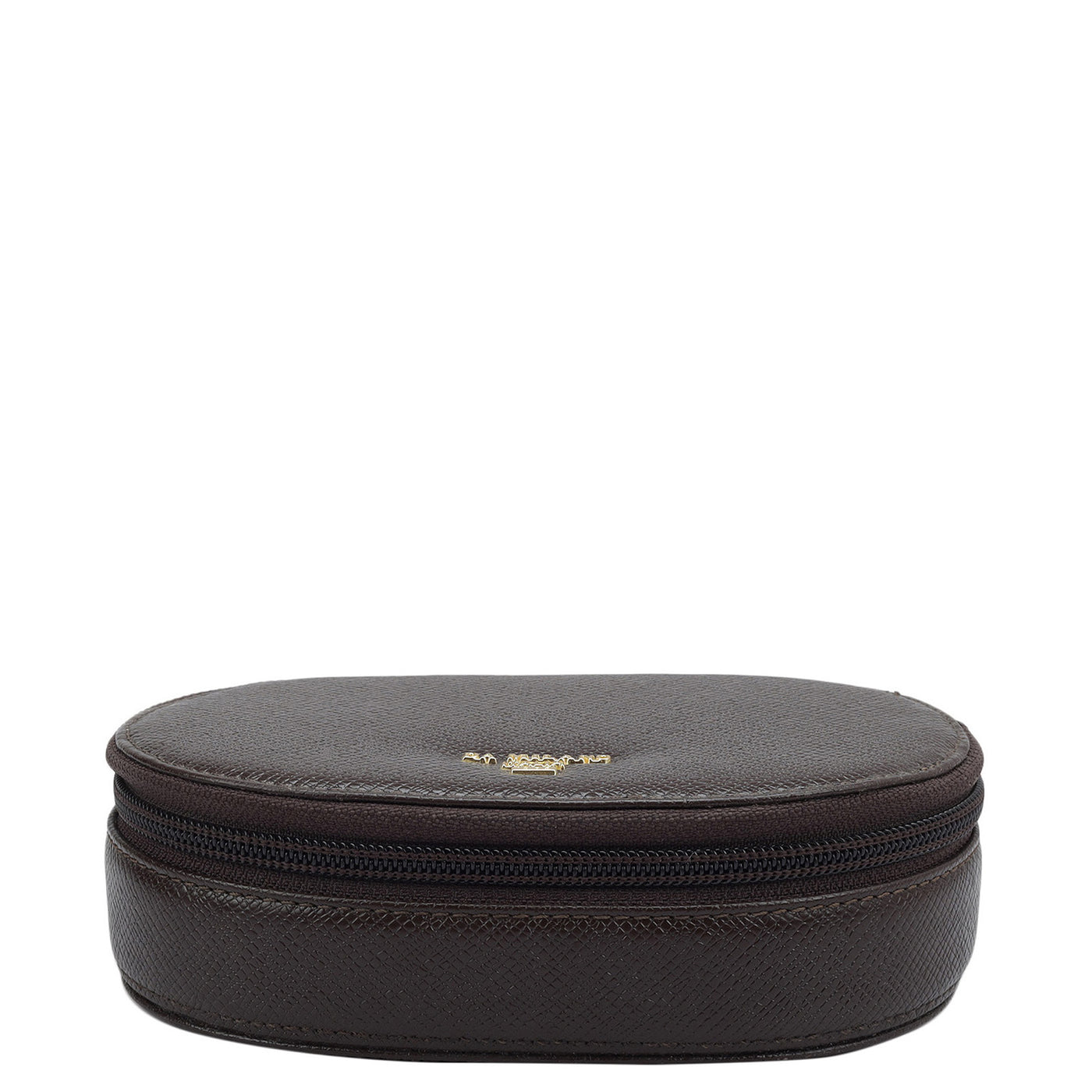 Franzy Leather Jewellery Case - Chocolate