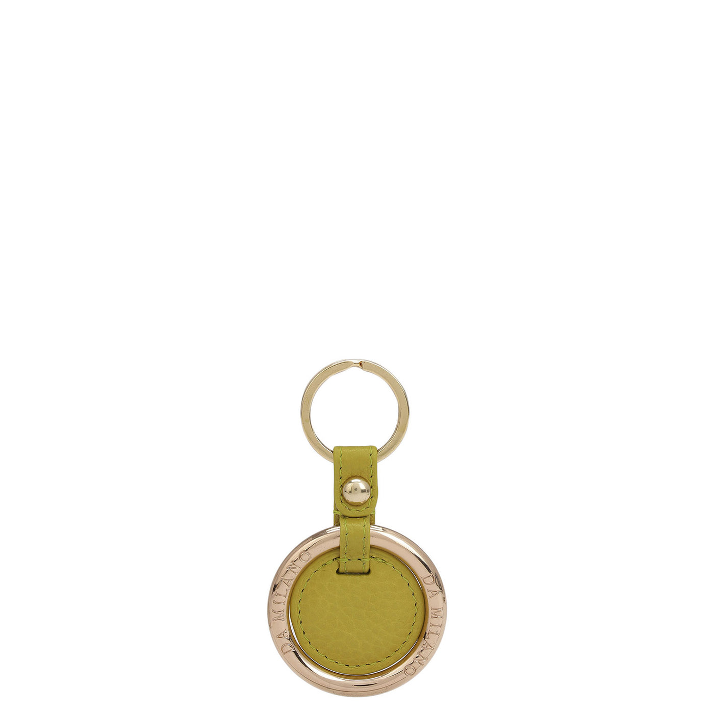 Wax Leather Key Chain - Green Tea