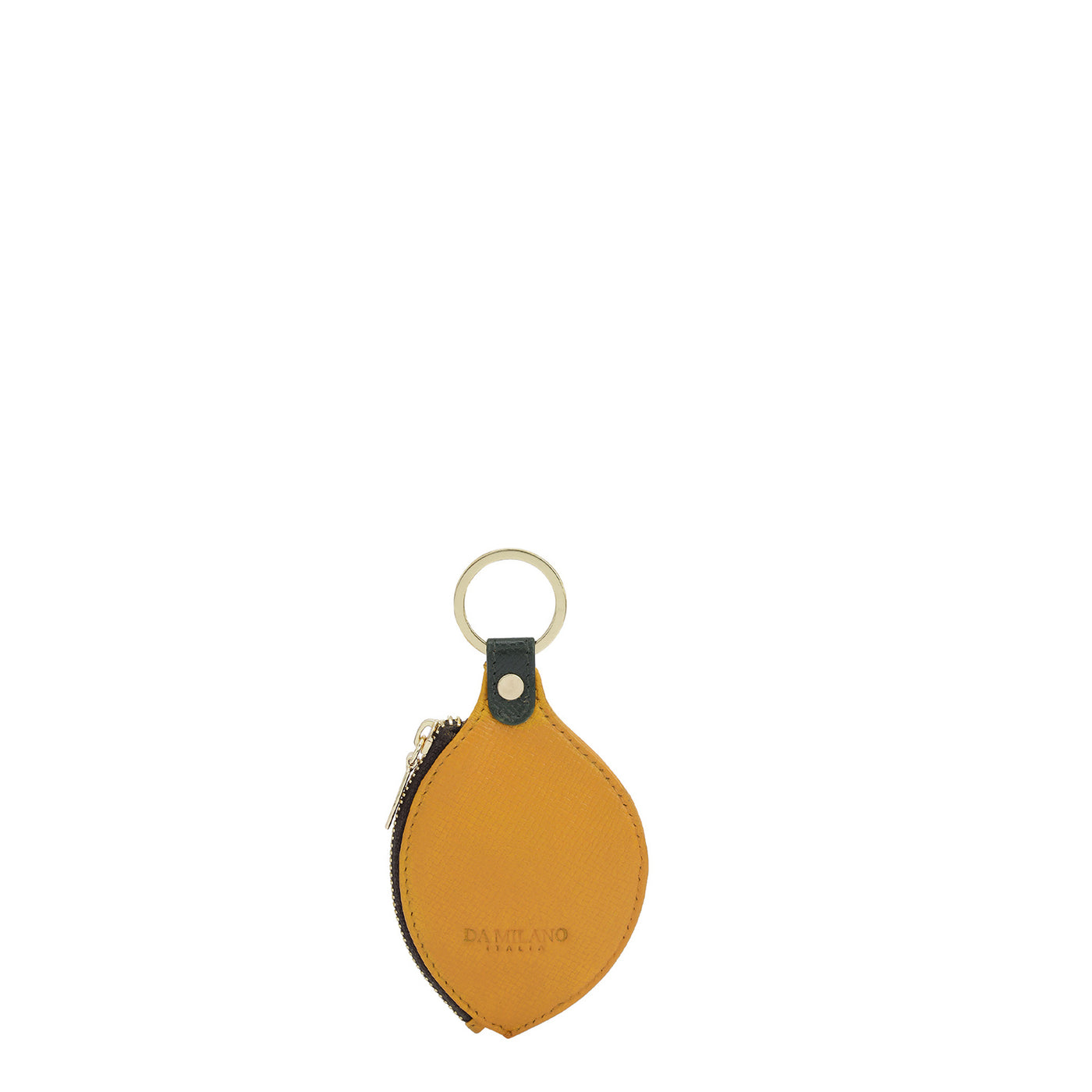 Franzy Leather Key Chain - Mango