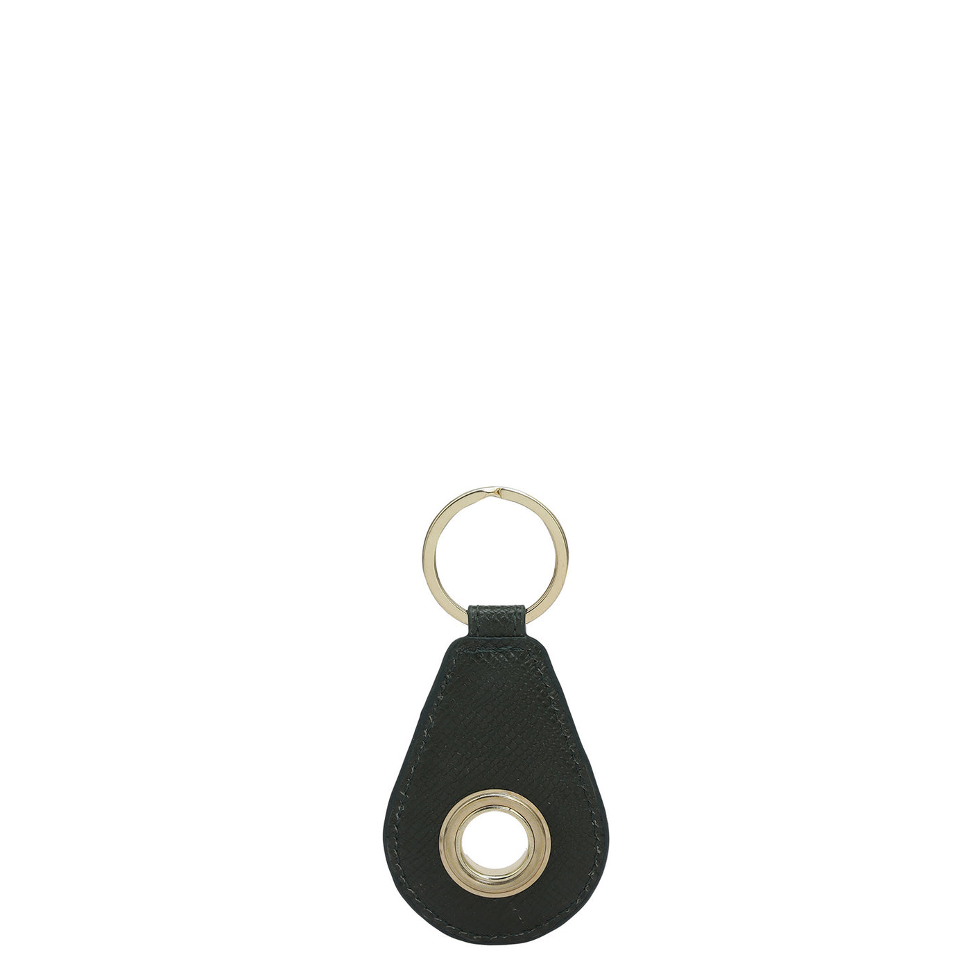 Franzy Leather Key Chain - Petrol Green