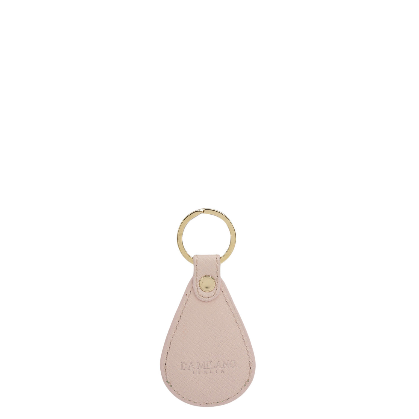 Franzy Leather Key Chain - Blush