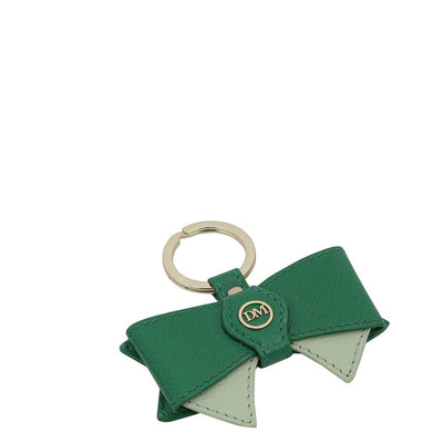 Franzy Leather Key Chain - Emerald Green