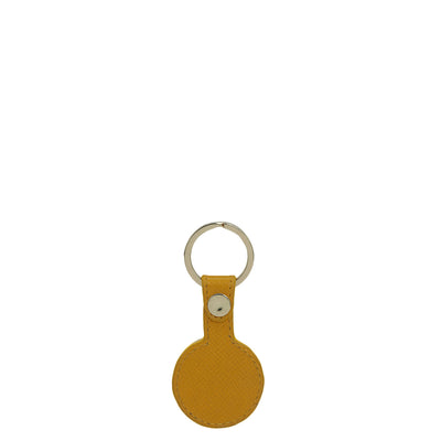 Franzy Leather Key Chain - Mango