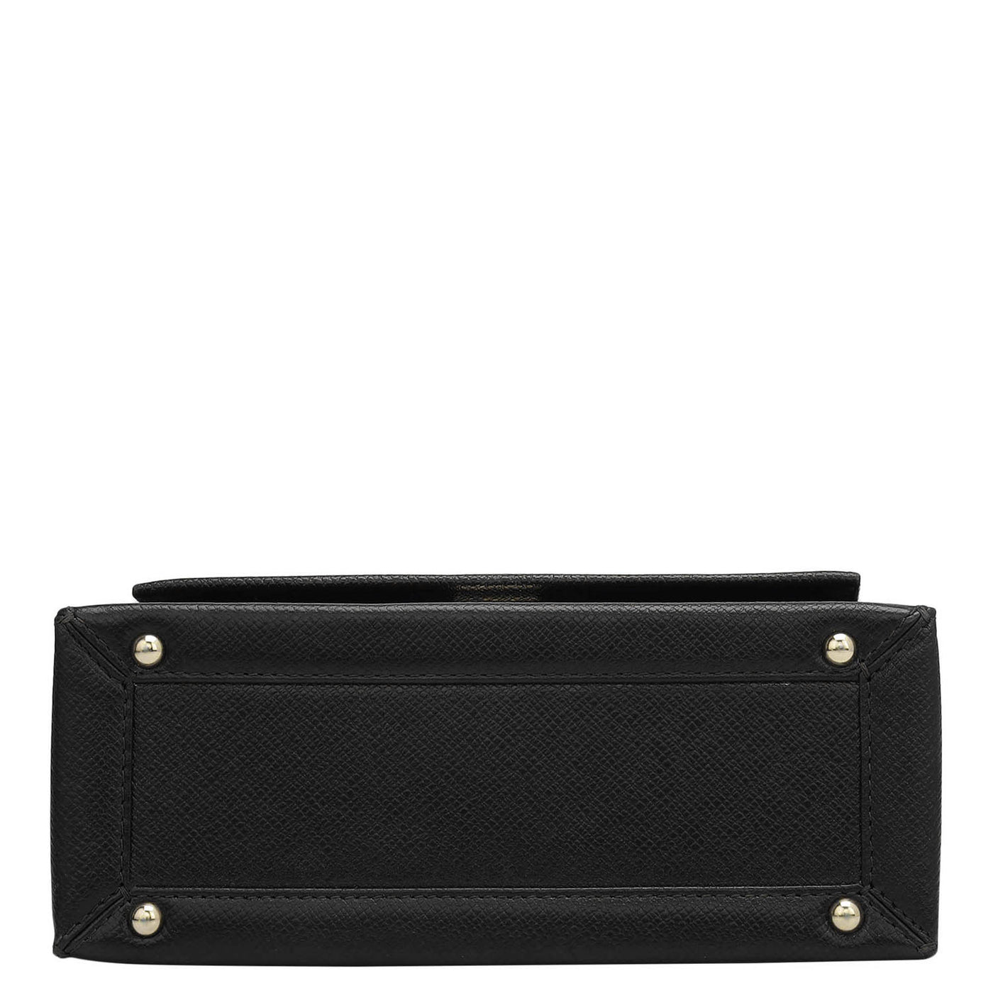 Small Franzy Leather Shoulder Bag - Black