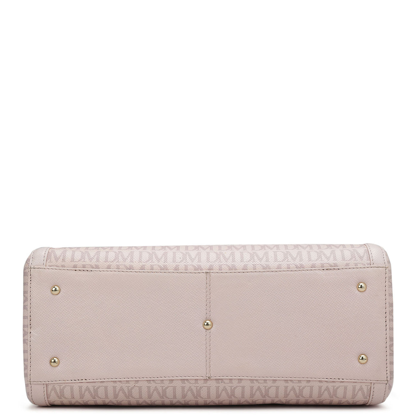 Medium Monogram Leather Shoulder Bag - Blush