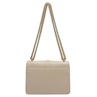 Small Franzy Leather Shoulder Bag - Dove