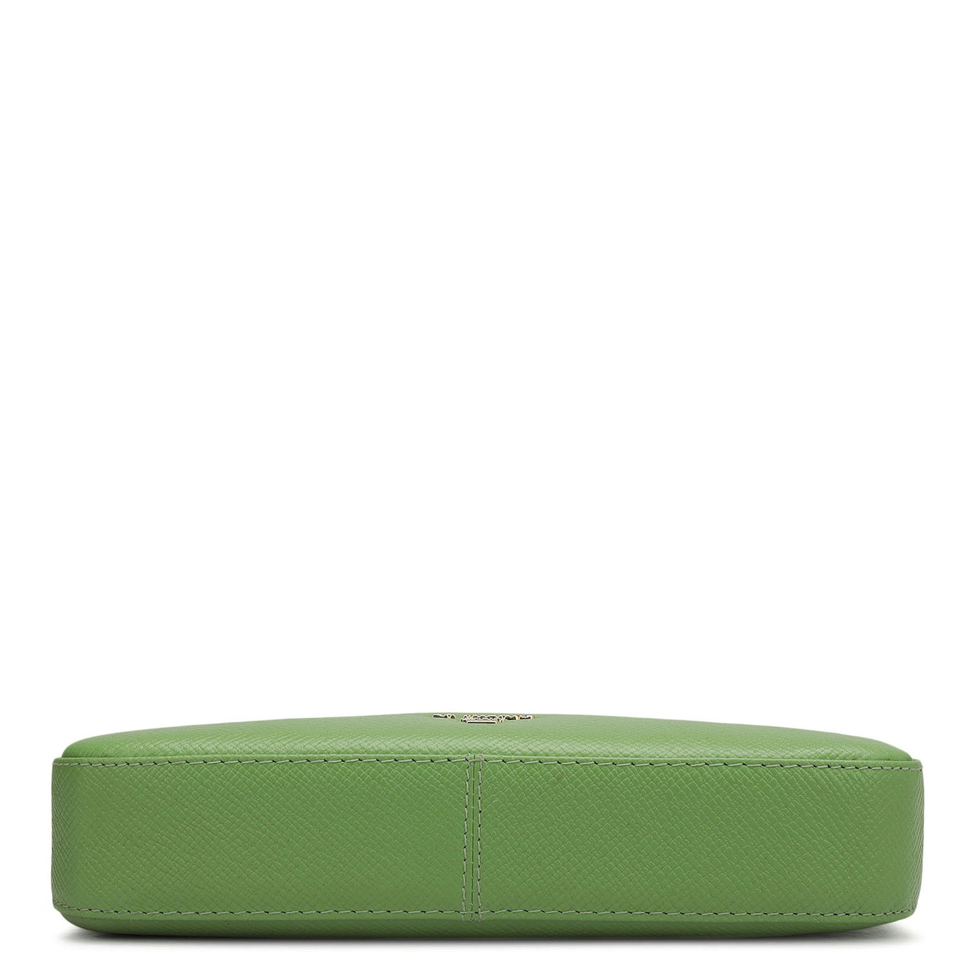 Small Franzy Leather Baguette - Kiwi