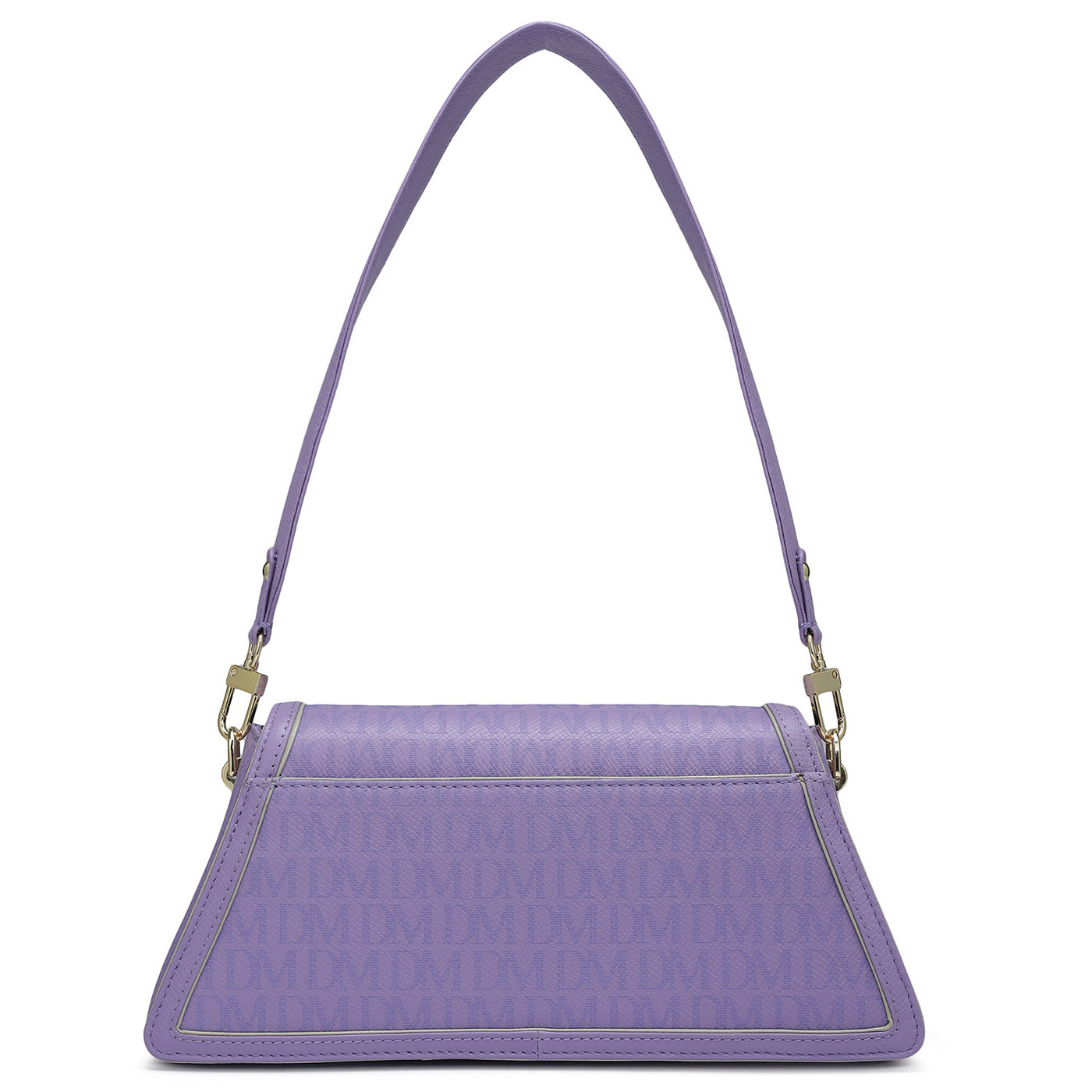 Small Monogram Leather Baguette - Purple Haze