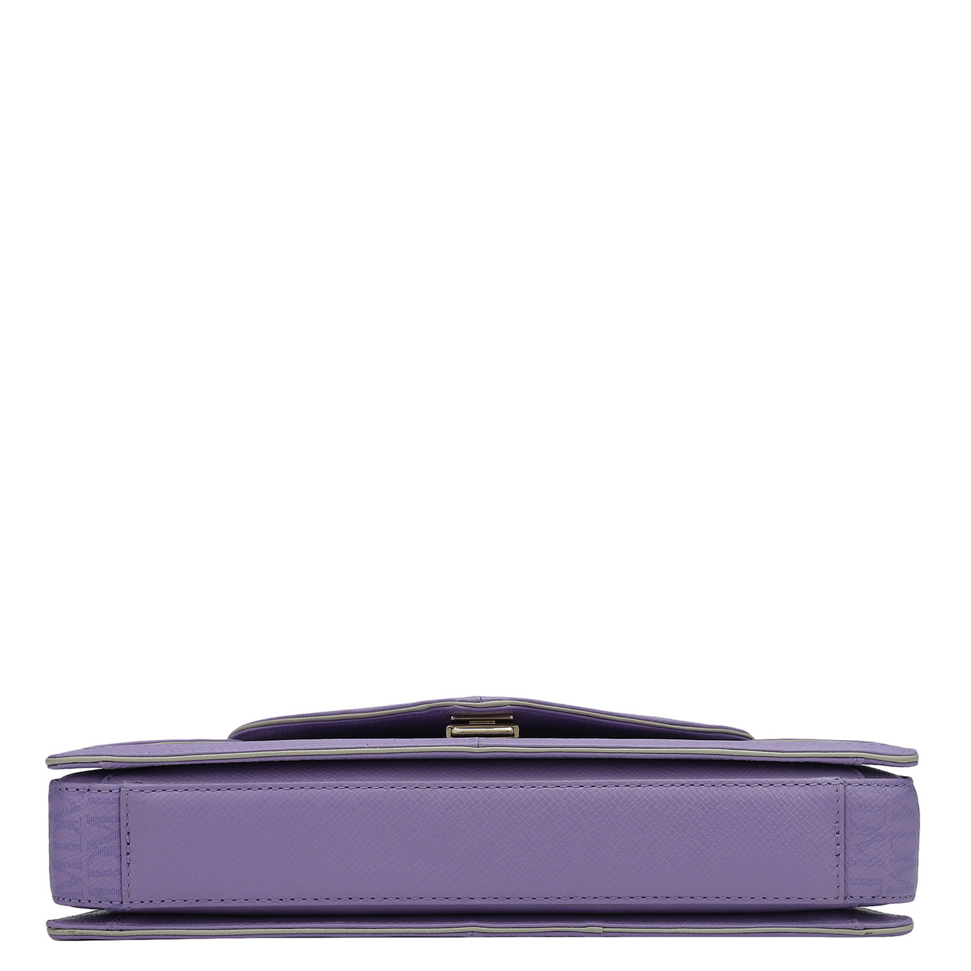 Small Monogram Leather Baguette - Purple Haze