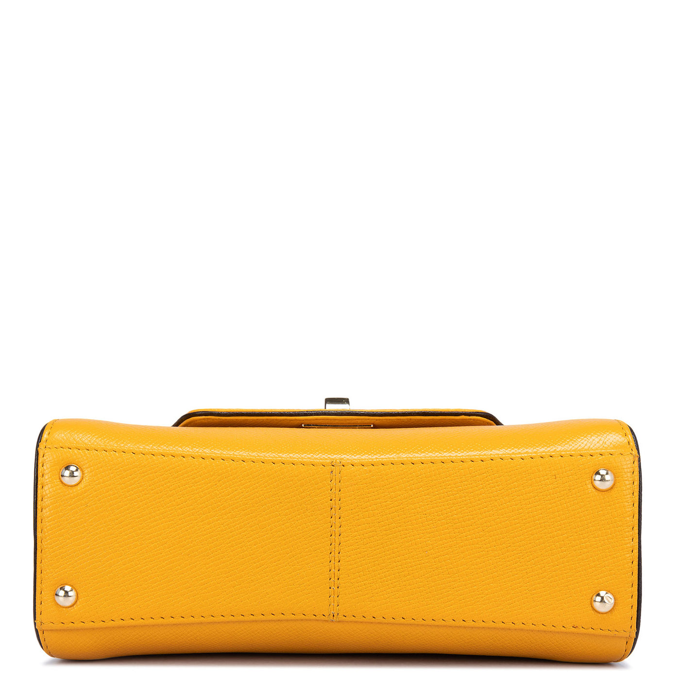 Small Franzy Leather Shoulder Bag - Mango