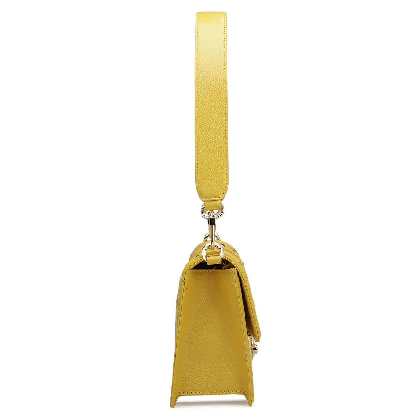 Small Monogram Leather Baguette - Minion