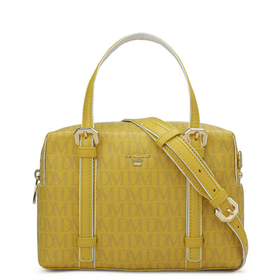 Small Monogram Leather Satchel - Minion