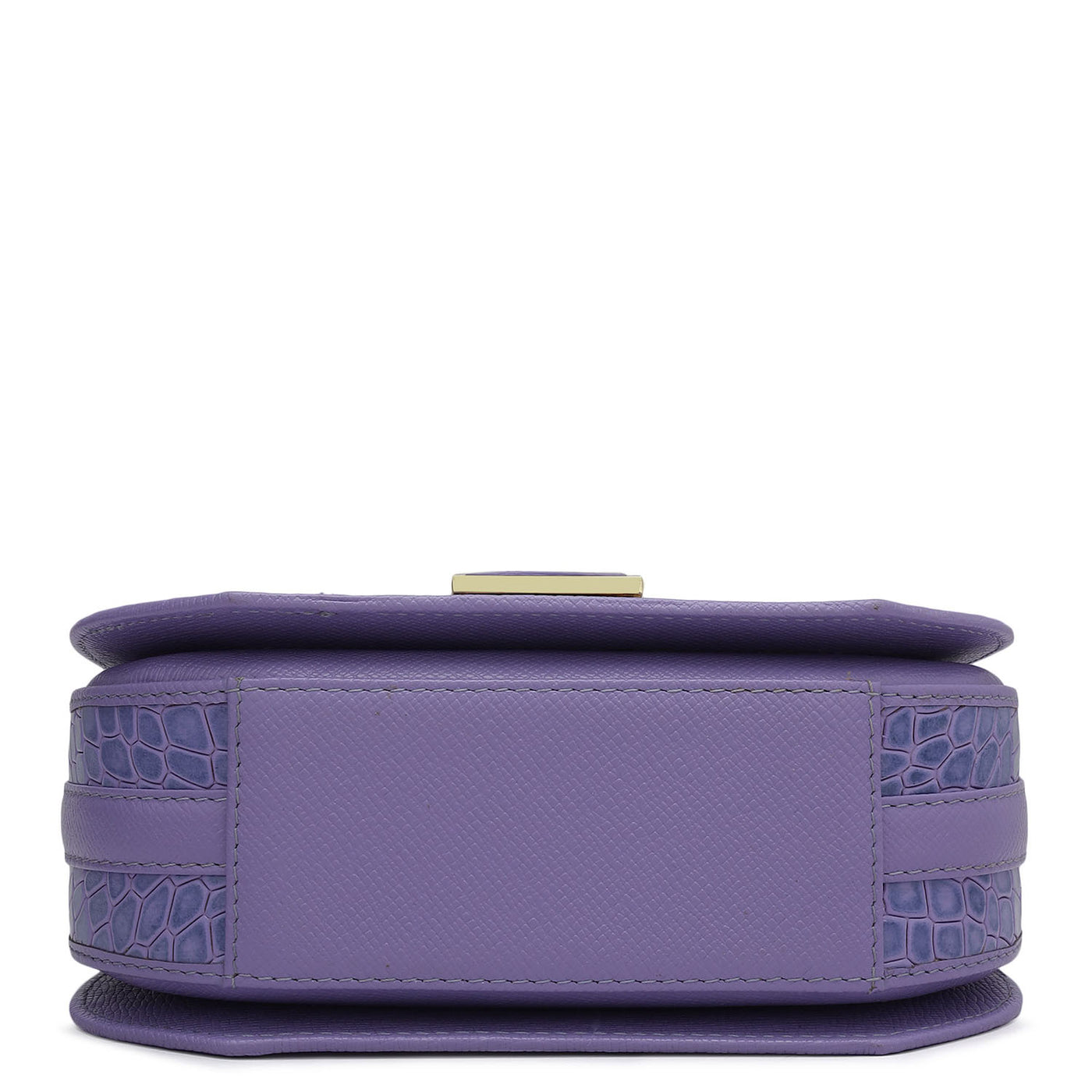 Small Croco Leather Sling - Purple Haze