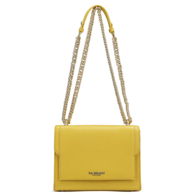 Small Franzy Leather Shoulder Bag - Minion