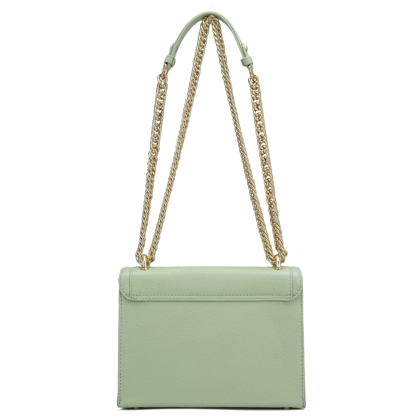 Small Franzy Leather Shoulder Bag - Mint