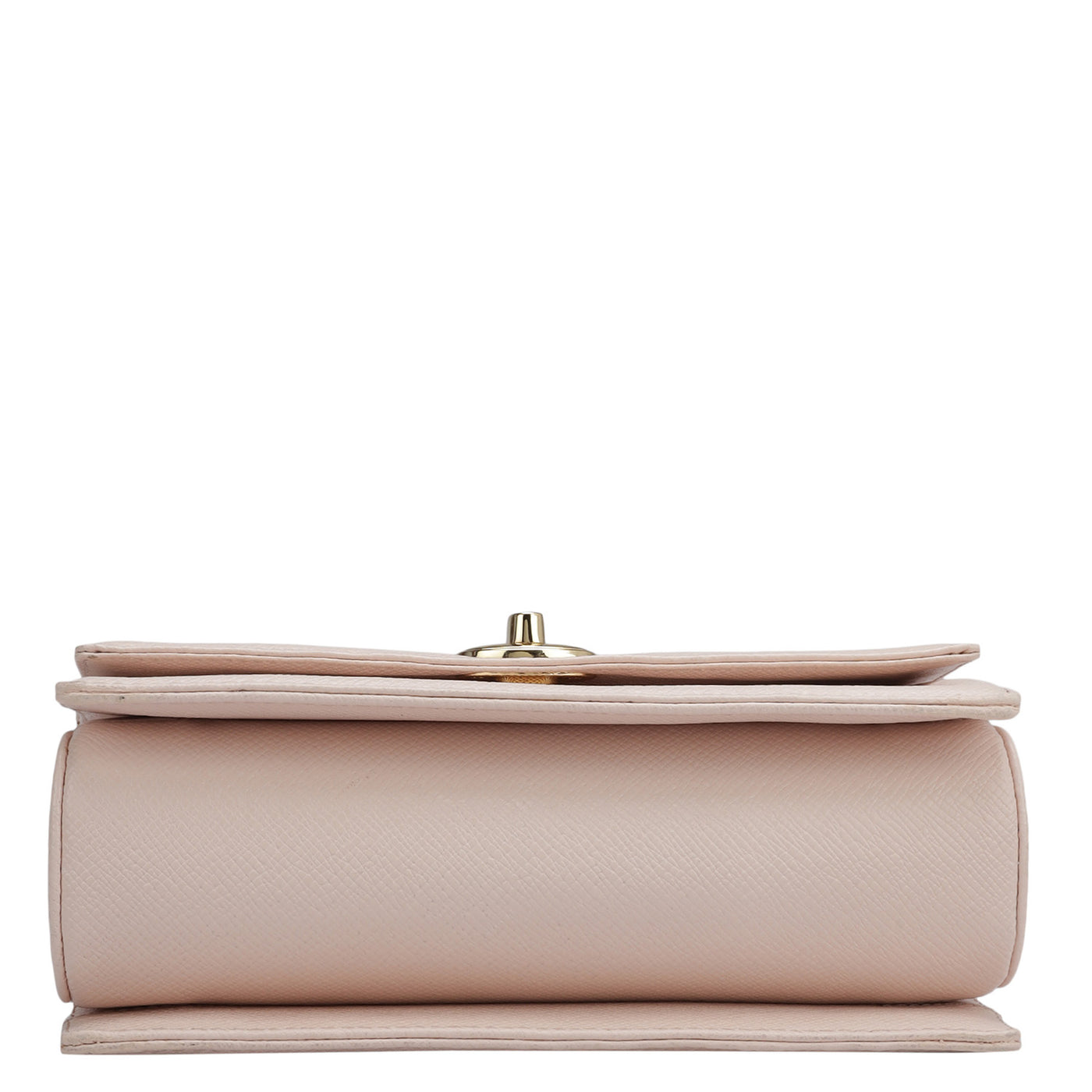 Small Franzy Leather Shoulder Bag - Blush