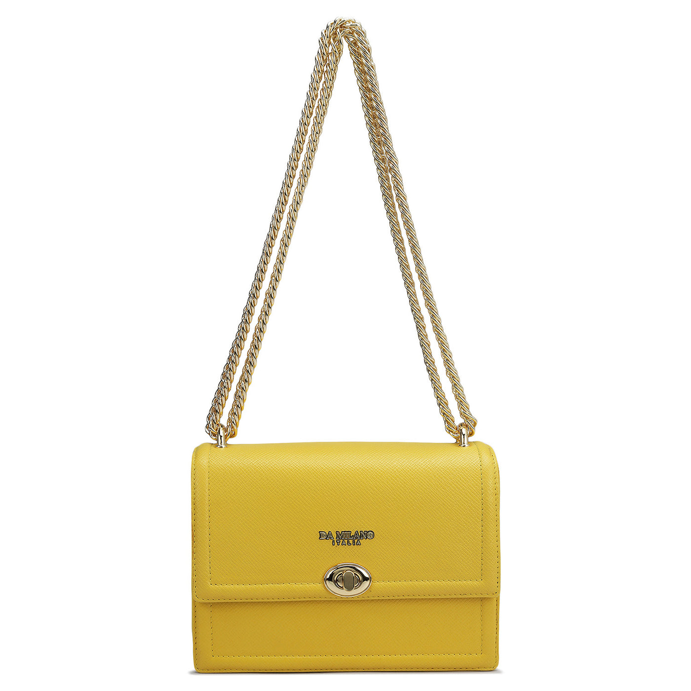 Small Franzy Leather Shoulder Bag - Minion