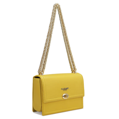 Small Franzy Leather Shoulder Bag - Minion