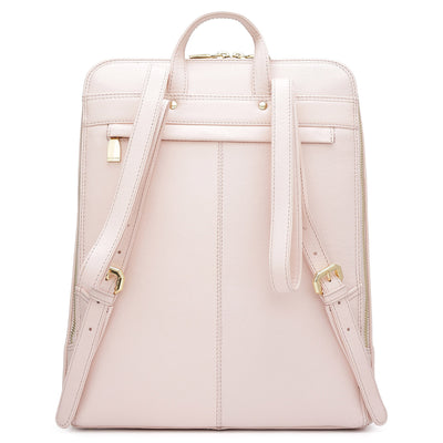 Monogram Franzy Leather Backpack - Blush