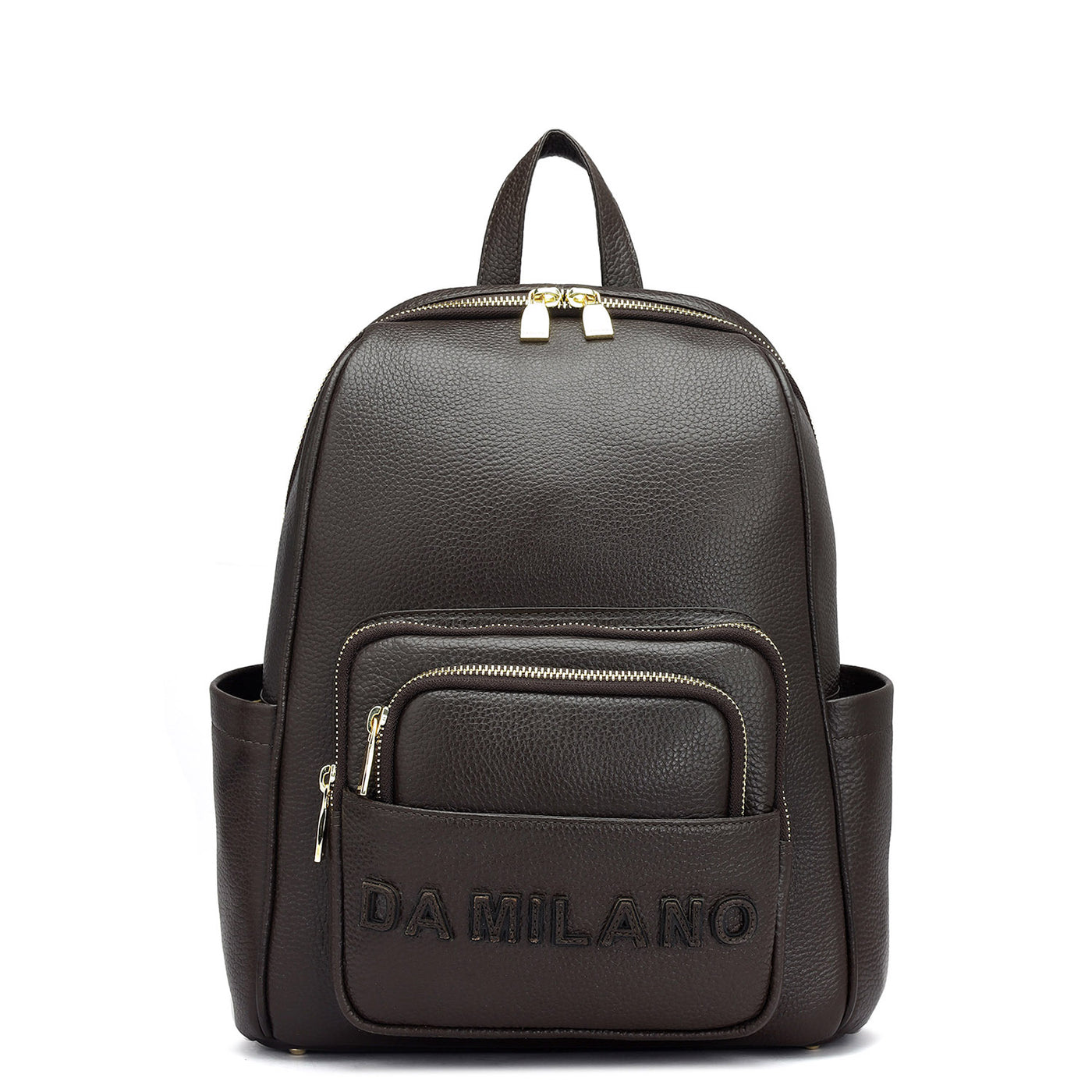 Wax Leather Backpack - Chocolate