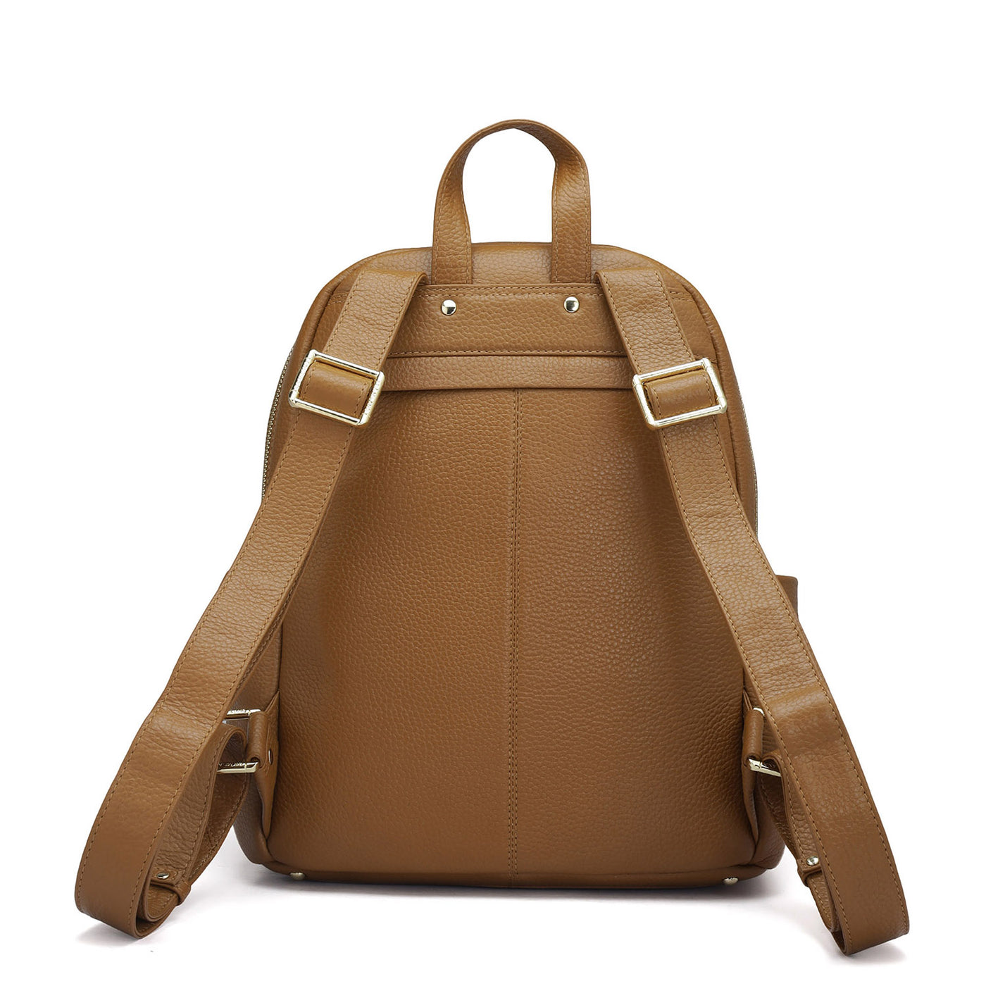 Wax Leather Backpack - Tan