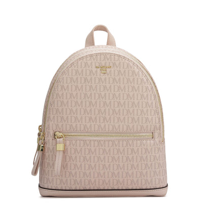 Monogram Franzy Leather Backpack - Blush