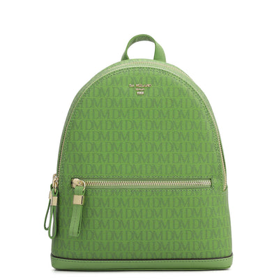 Monogram Franzy Leather Backpack - Kiwi