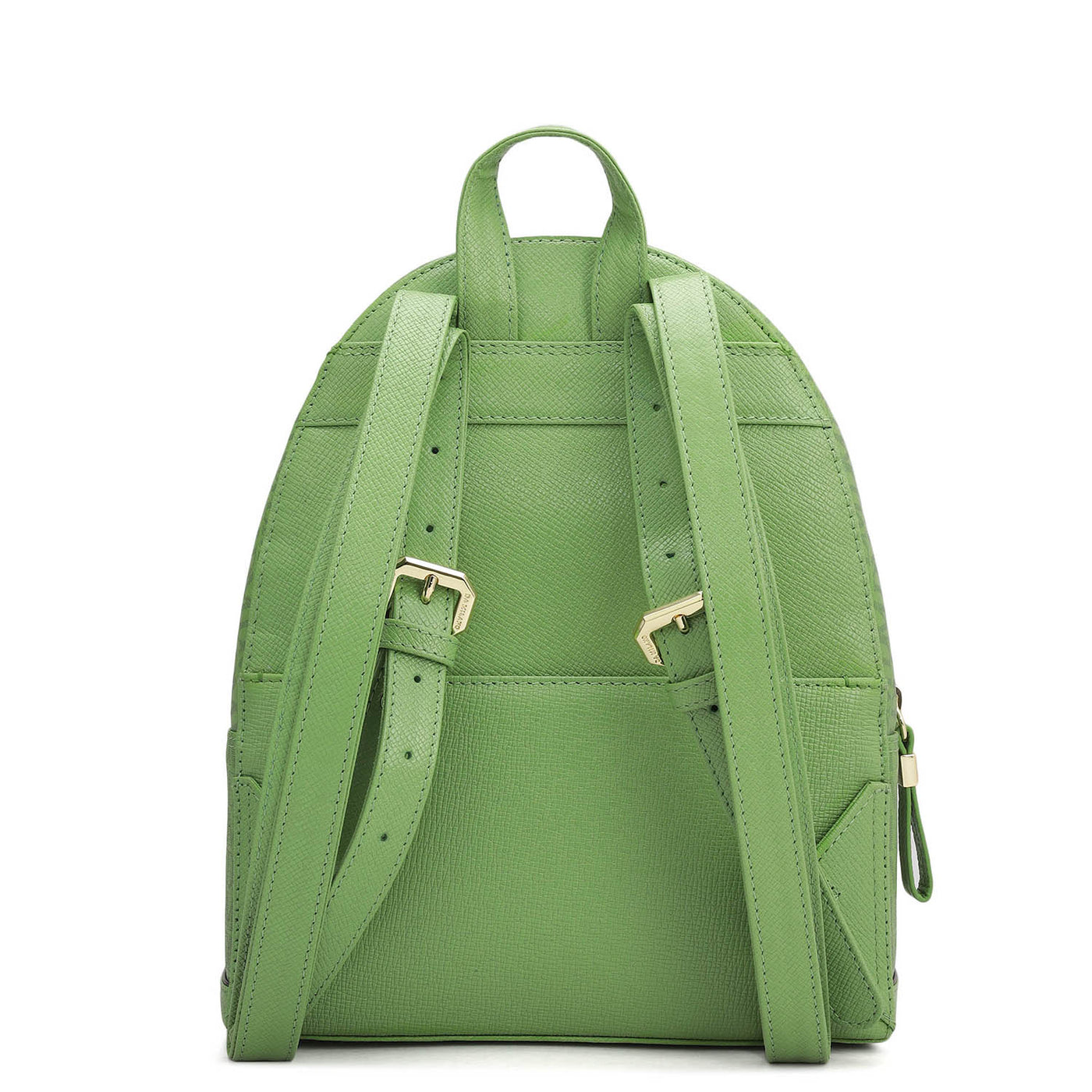 Monogram Franzy Leather Backpack - Kiwi