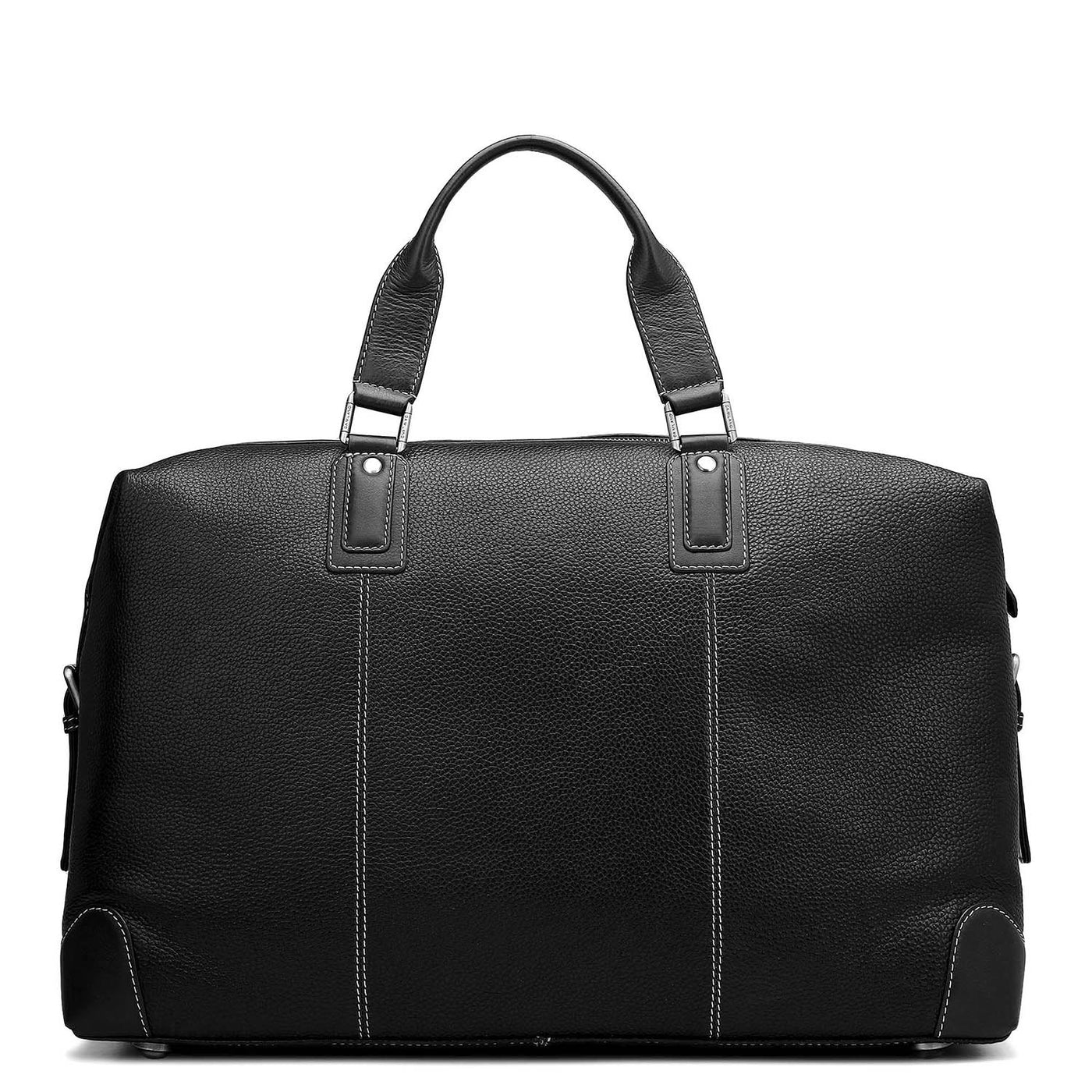 Wax Leather Luggage - Black