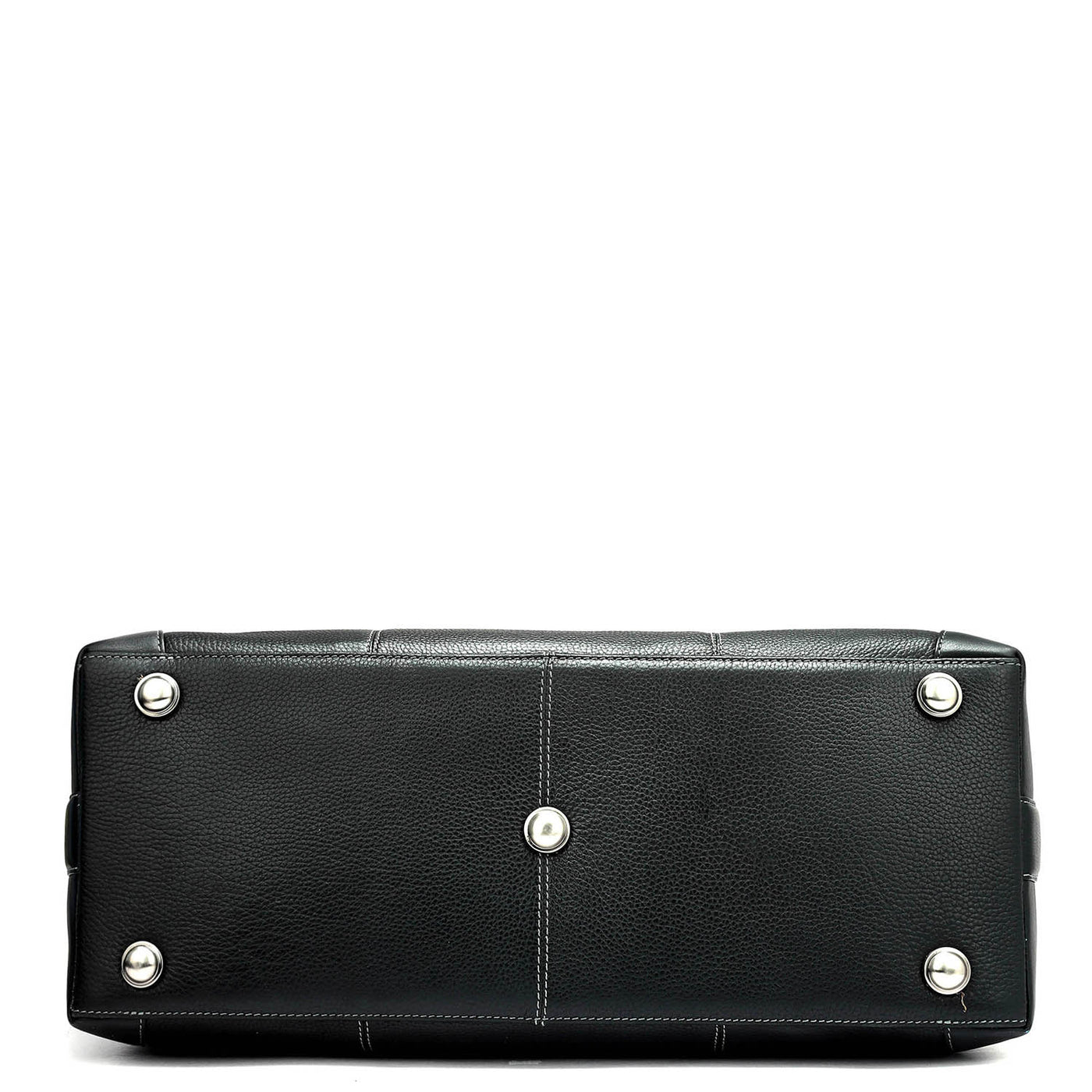 Wax Leather Luggage - Black