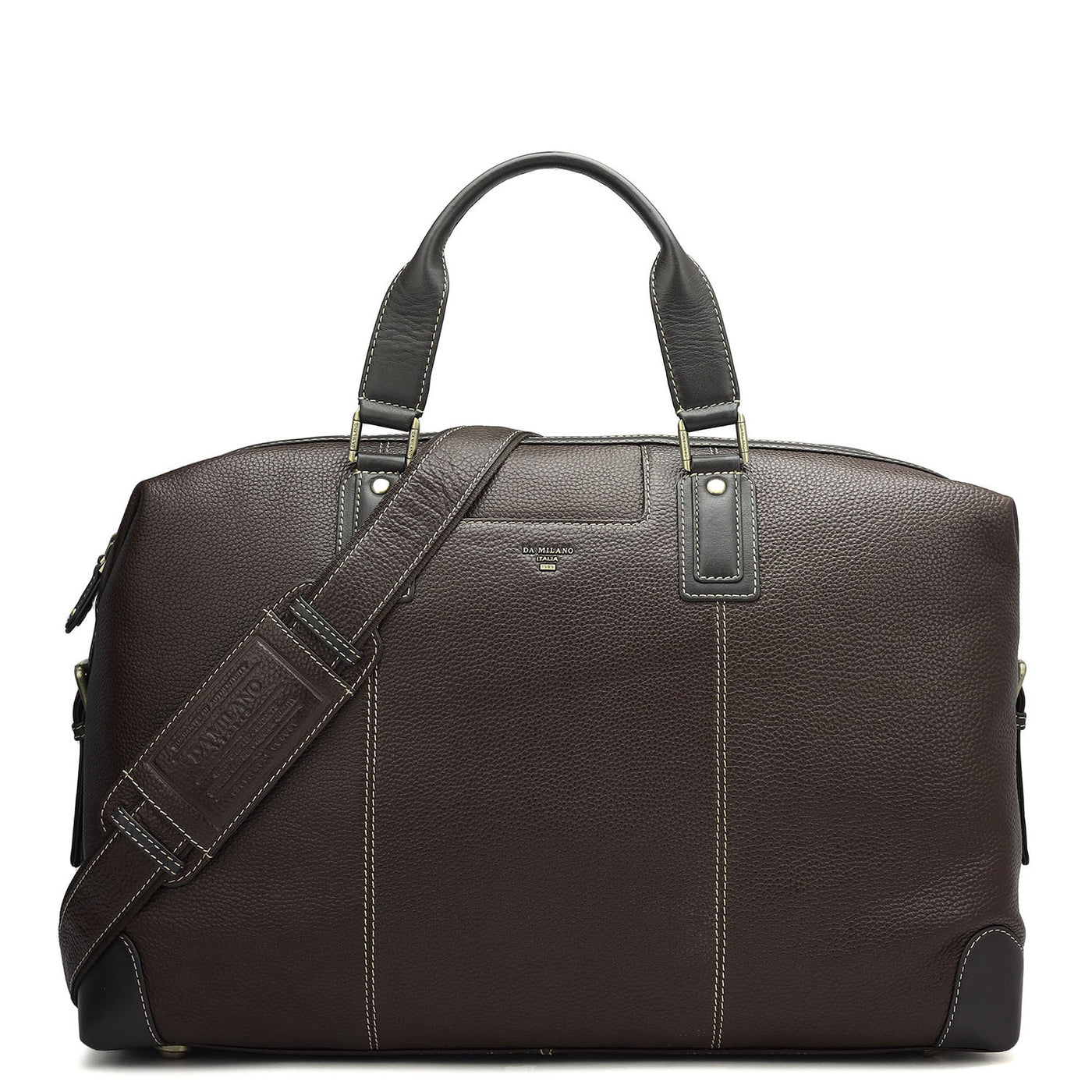 Wax Leather Luggage - Chocolate