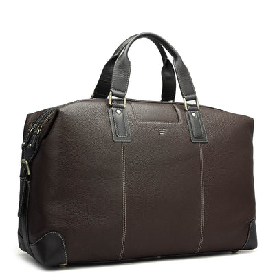 Wax Leather Luggage - Chocolate