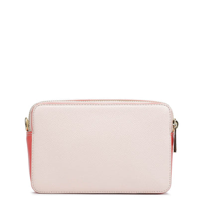 Small Franzy Leather Sling Bag - Blush