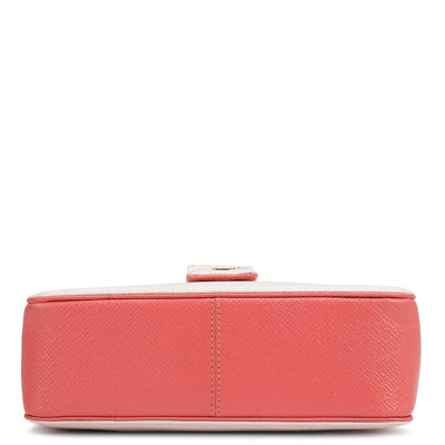 Small Franzy Leather Sling Bag - Blush