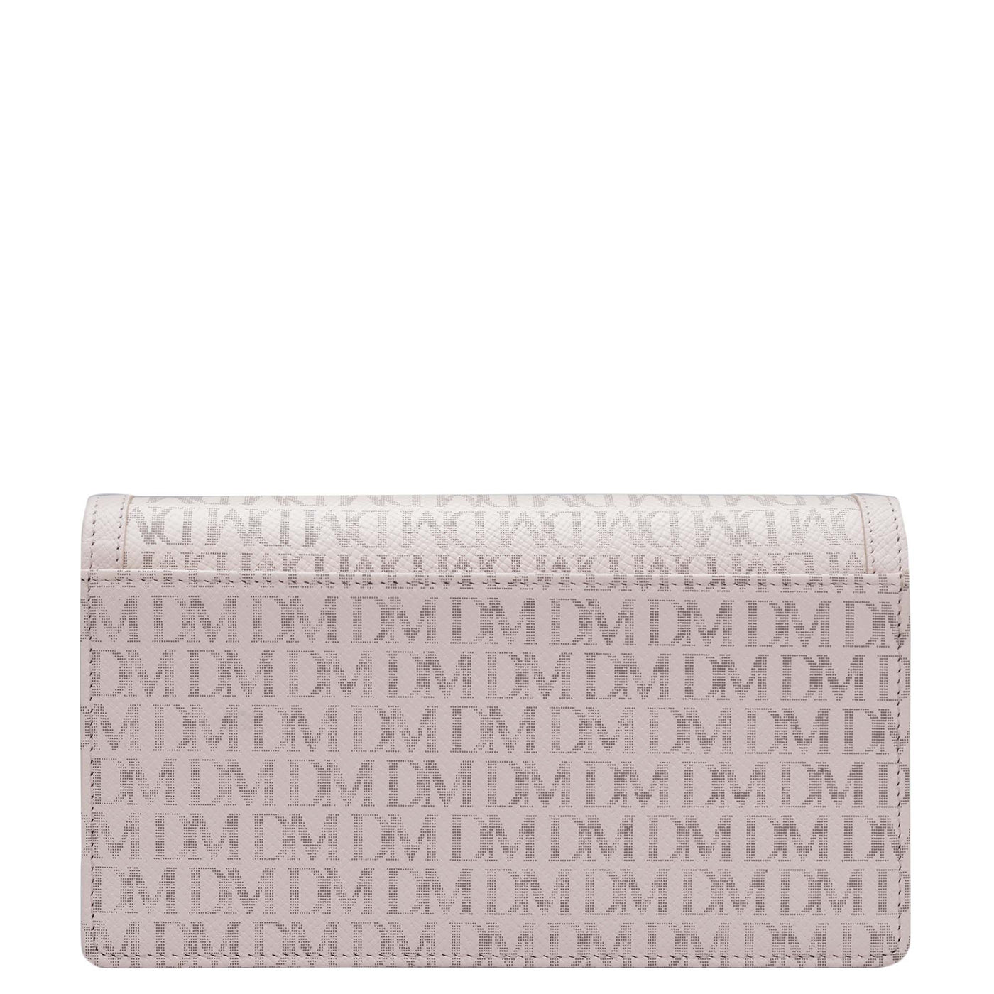 Monogram Leather Ladies Sling Wallet - Blush