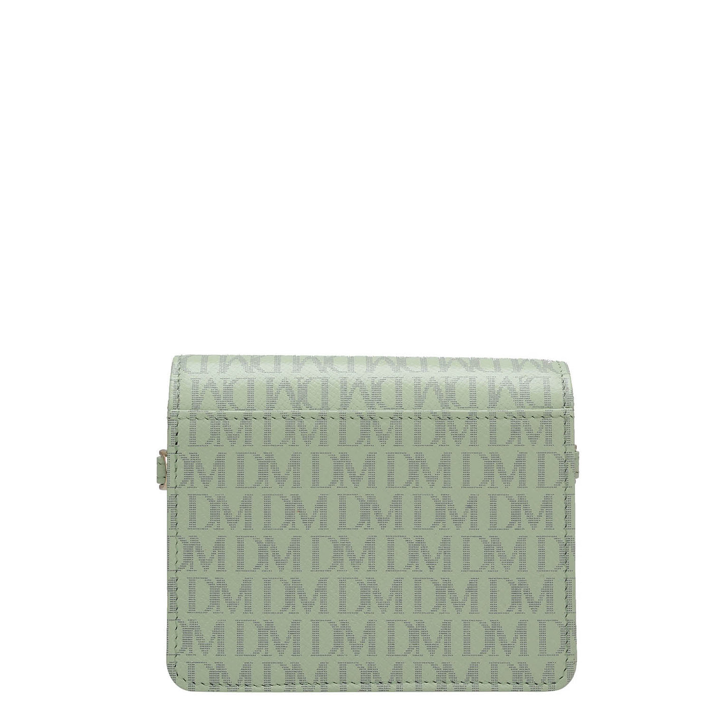 Monogram Leather Ladies Sling Wallet - Mint