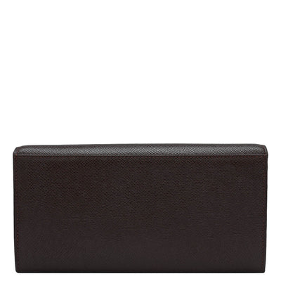 Franzy Leather Ladies Wallet - Chocolate