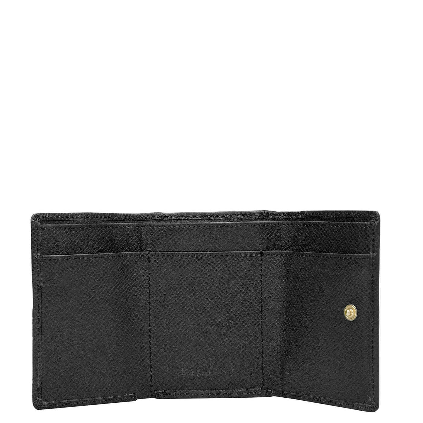 Franzy Leather Ladies Wallet - Black