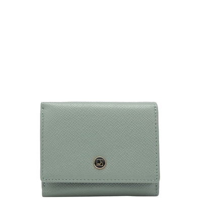 Franzy Leather Ladies Wallet - Jade