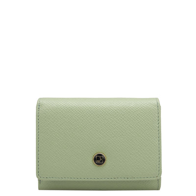 Franzy Leather Ladies Wallet - Mint