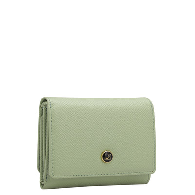 Franzy Leather Ladies Wallet - Mint