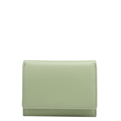 Franzy Leather Ladies Wallet - Mint