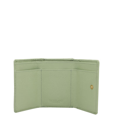 Franzy Leather Ladies Wallet - Mint