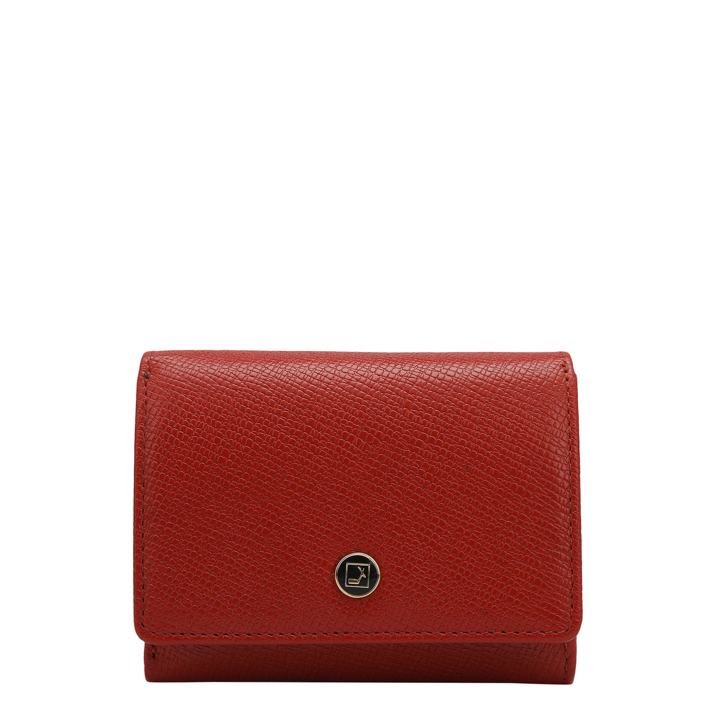 Franzy Leather Ladies Wallet - Red