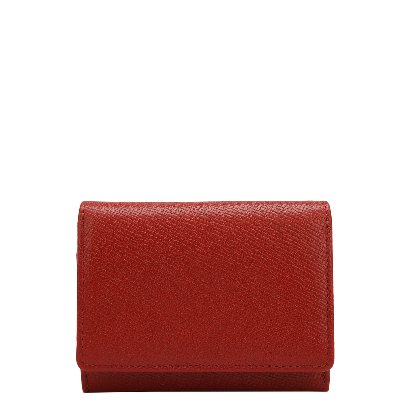 Franzy Leather Ladies Wallet - Red