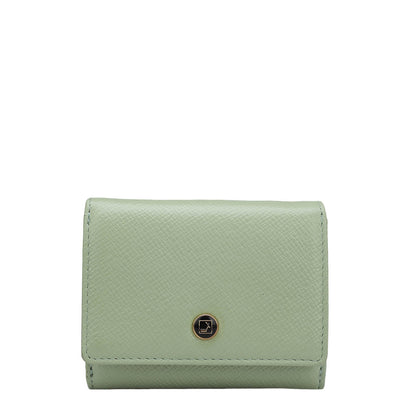 Franzy Leather Ladies Wallet - Mint