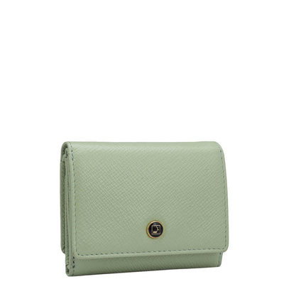 Franzy Leather Ladies Wallet - Mint