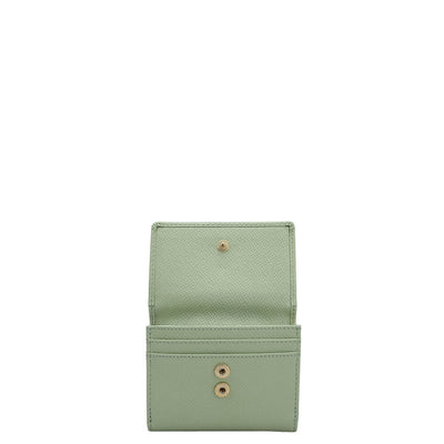 Franzy Leather Ladies Wallet - Mint